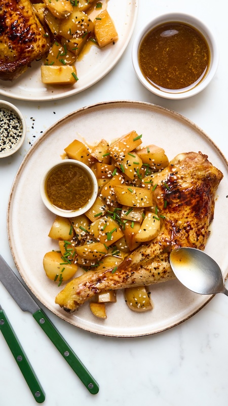 recette de Cuisses de poulet teriyaki