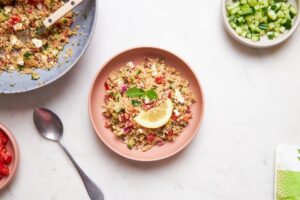 recette de Taboulé de quinoa à la feta