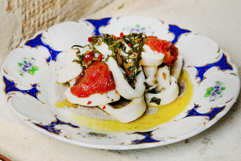 Calamars montgolfière