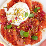 Carpaccio de pomelo rôti