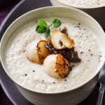 Crème d’endive aux Saint-Jacques