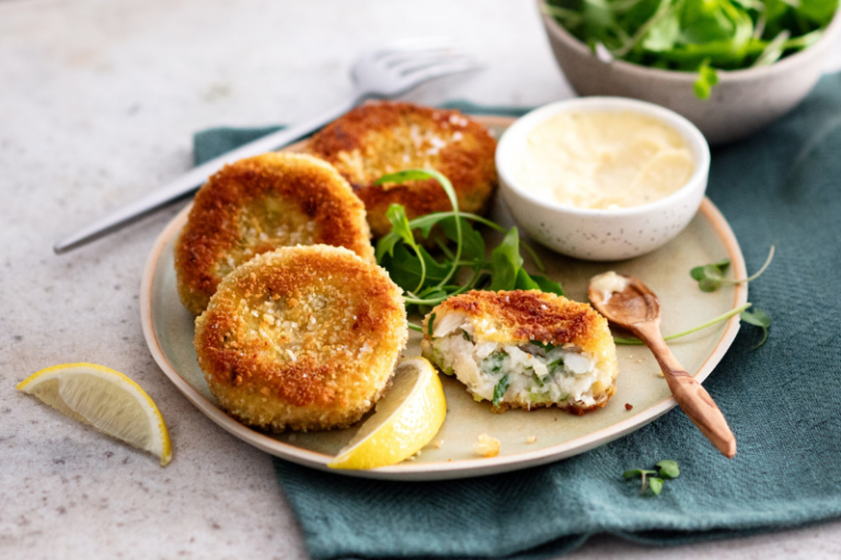 Croquettes de poisson aux légumes