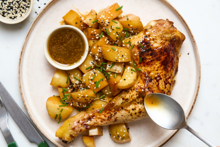 Cuisses de poulet teriyaki