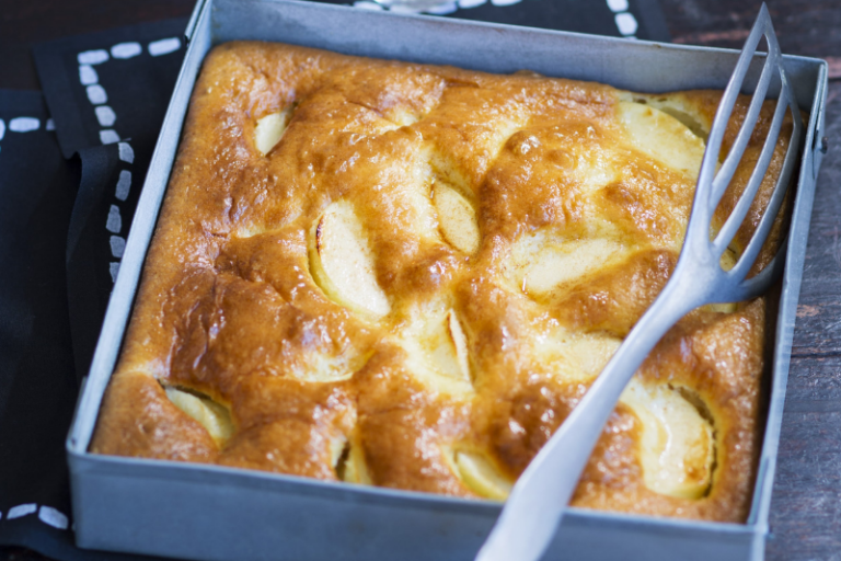 Gâteau moelleux aux pommes