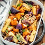 Légumes rôtis sauce tahin