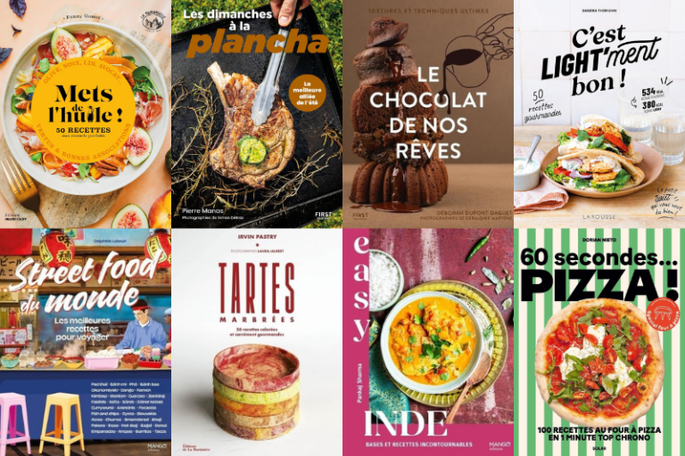 Les livres gastronomiques de mars 2025