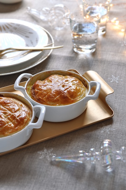 recette de Feuilletés de Saint-Jacques au poireau