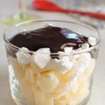 recette de Verrines pomme-meringue-chocolat