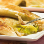 Samoussas de poireaux au parmesan