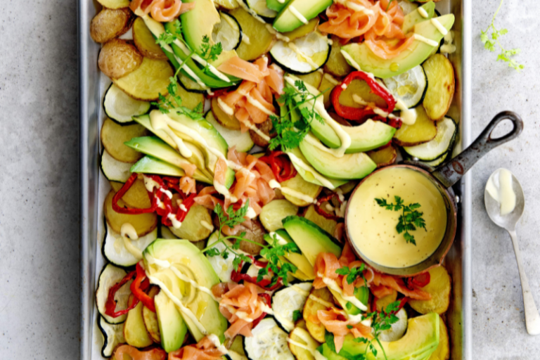 Traybake à l’avocat