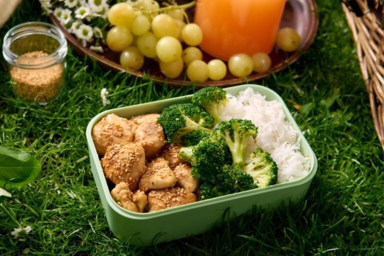Bento box de poulet Teriyaki