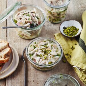 recette de Lapin en gelée aux pistaches