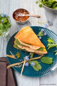 recette de Foie gras en feuilles de brick