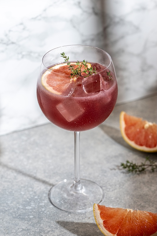 recette de Mocktail au kefir et au pamplemousse