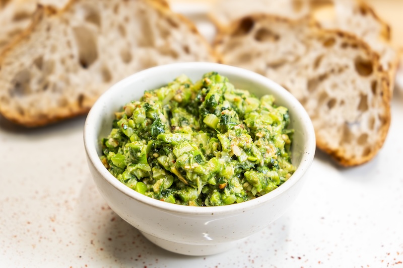 recette de Tapenade d’asperges vertes