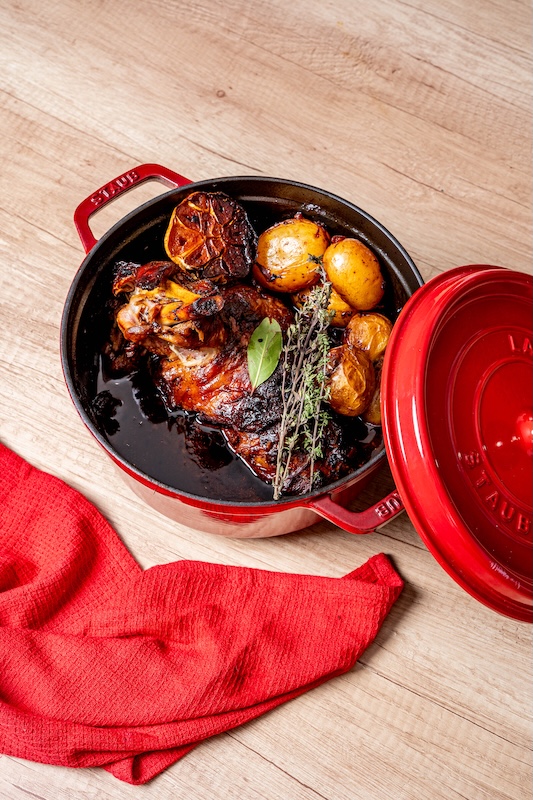 recette Epaule d’agneau miel et moutarde