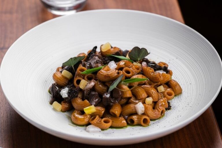 Risotto de coquillettes forestier