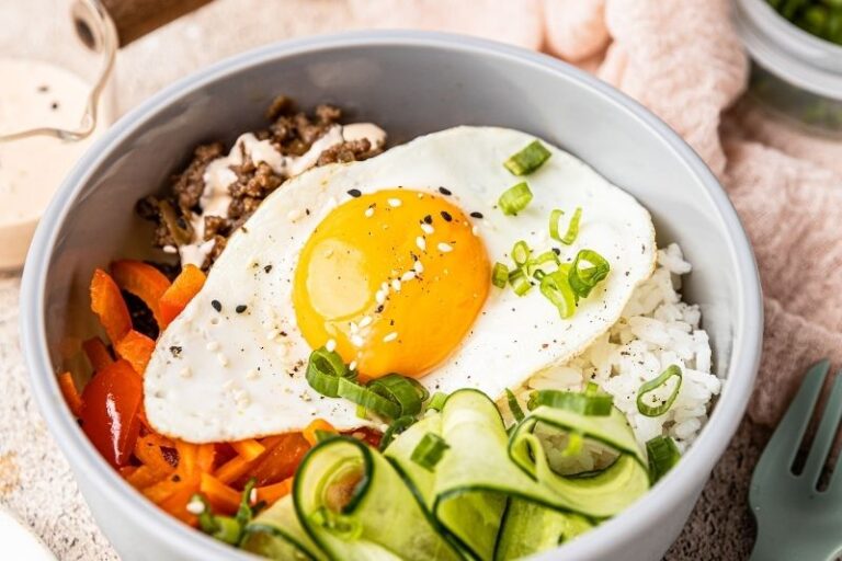 Bowl au boeuf et aux légumes