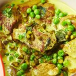 Curry d’agneau aux petits pois