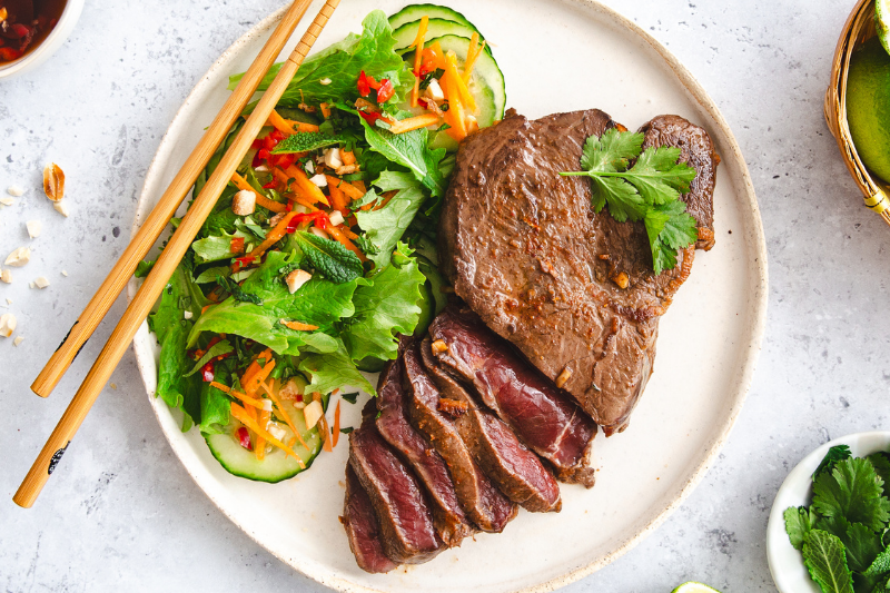 Faux-filet façon thaï