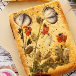Focaccia fleurie au Petit Billy