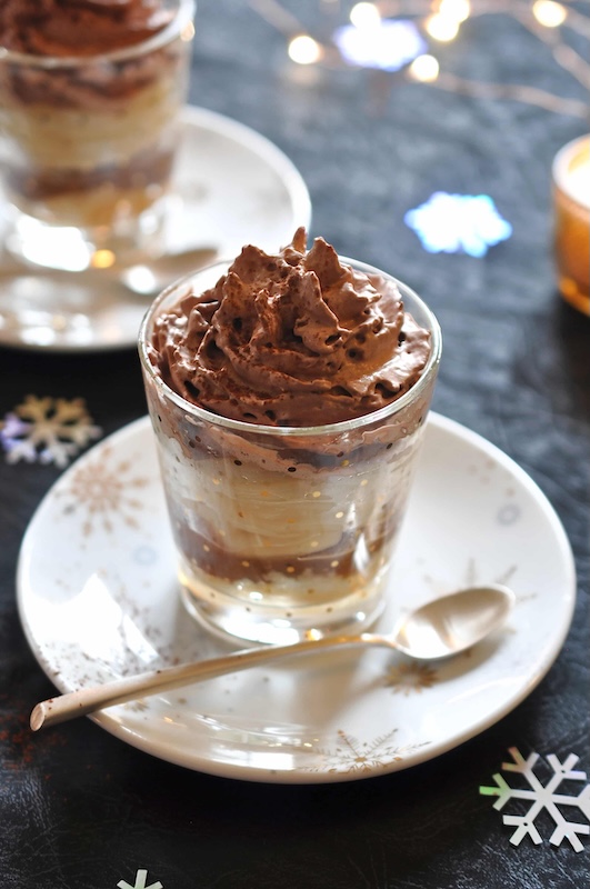 recette de Dame blanche à la poire