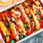 Pain perdu salé aux légumes