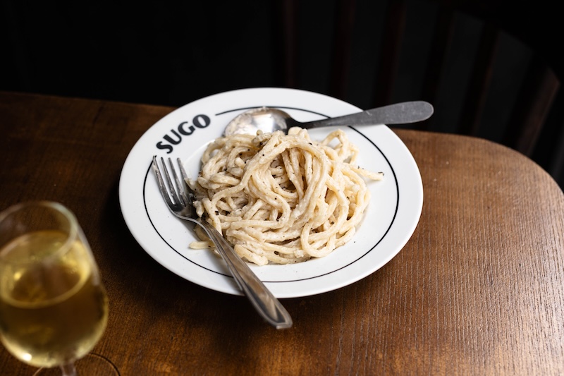 Cacio e pepe Sugo