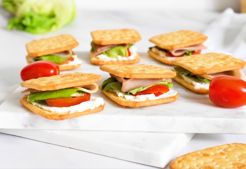 mini sandwichs BLT