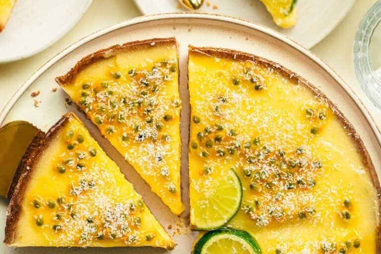 Tarte citron passion coco