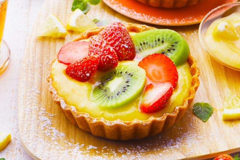 Tartelettes fraises-kiwi