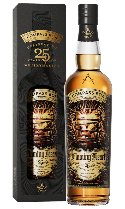 édition limitée Flaming Heart 25ème anniversaire Compass Bon