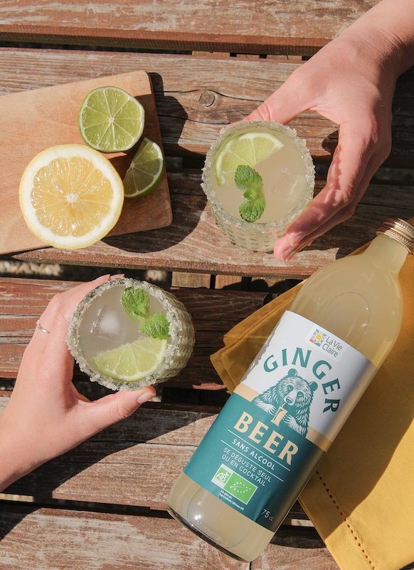 recette de Mocktail estival à la ginger beer