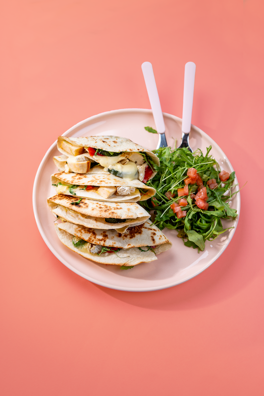 recette de Quesadillas au Camembert de Normandie AOP