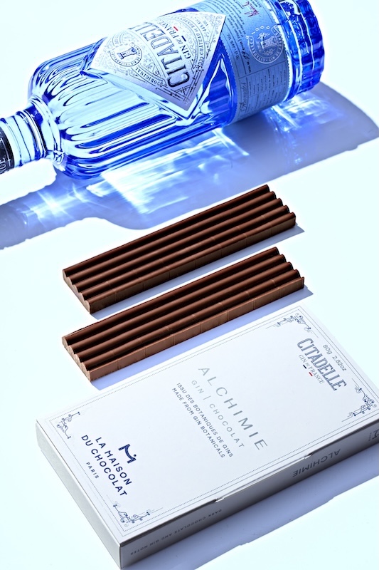 chocolat au goût de gin