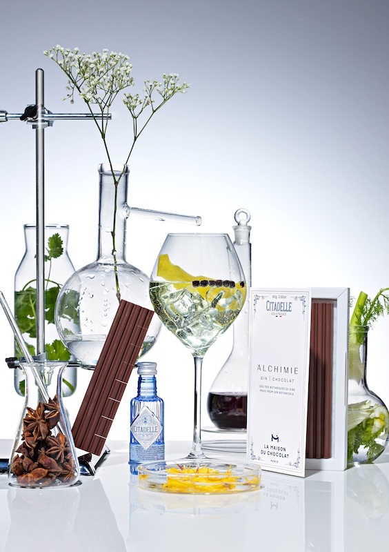 Tablette Alchimie Gin Chocolat