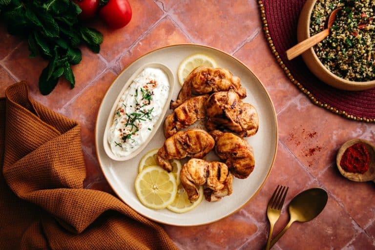 Râbles de lapin chawarma