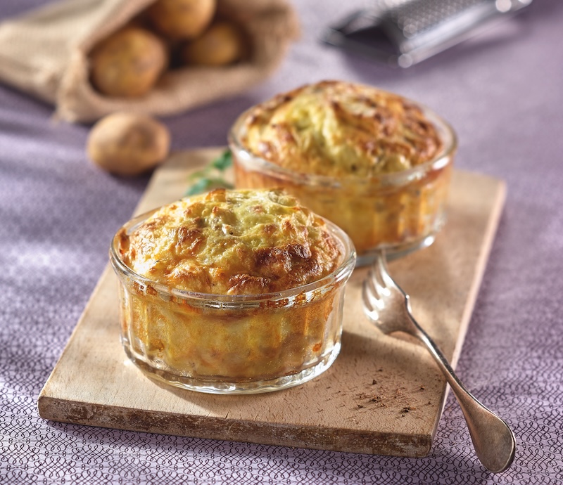 recette de Mini soufflés de pommes de terre