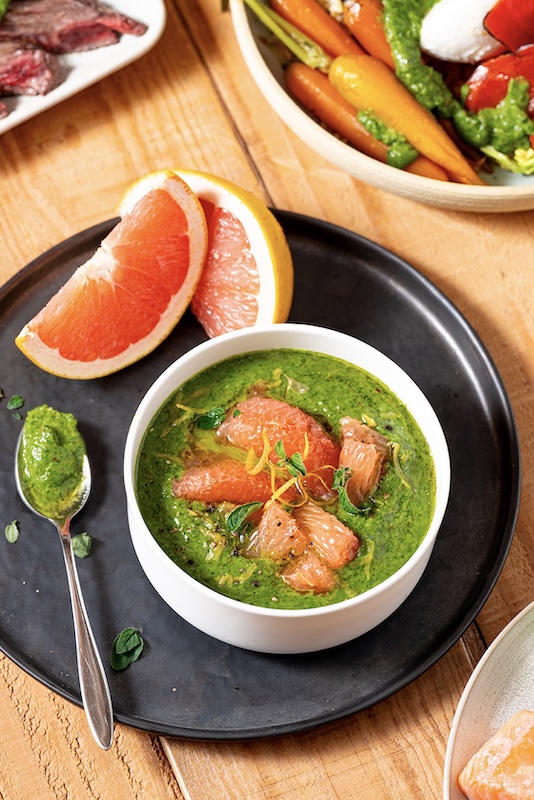 recette de Sauce chimichurri au pamplemousse