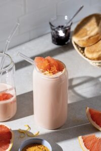 recette de Smoothie au pamplemousse rose