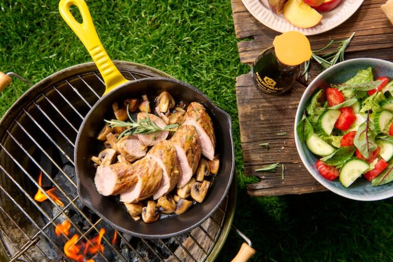 recette de Filet de porc glacé à la moutarde