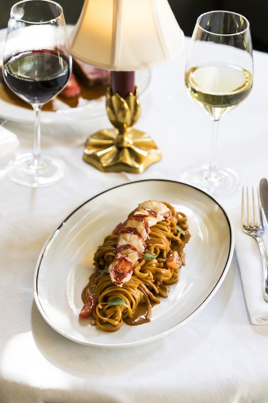 linguine au homard