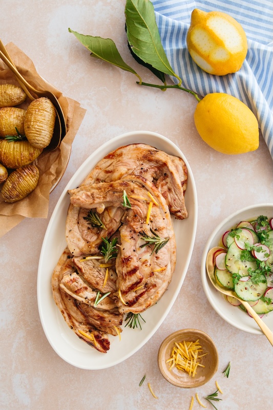 recette de Tendrons de veau au citron et au romarin