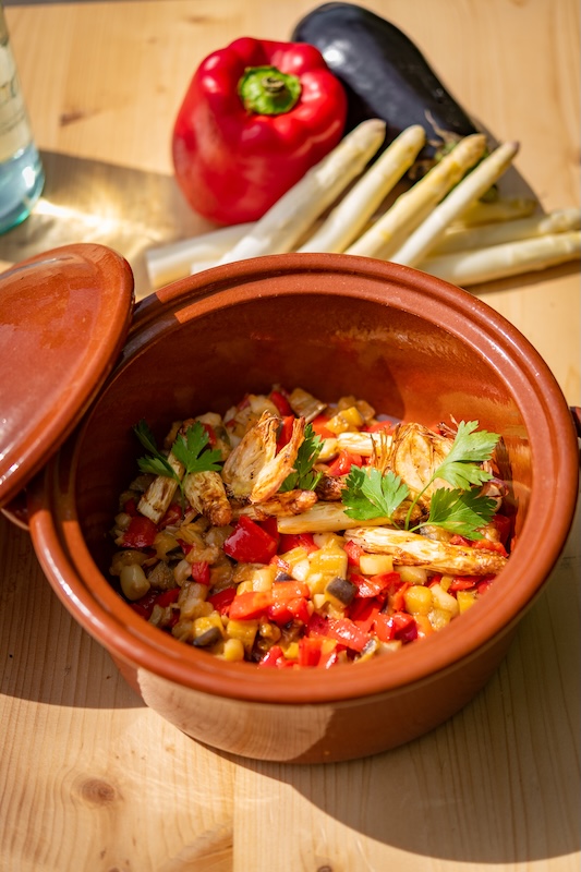 recette de Trio d’asperges comme une ratatouille