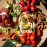 Apéro au fromage frais et pita