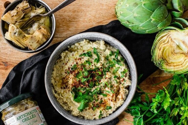 Tapenade d’artichauts grillés