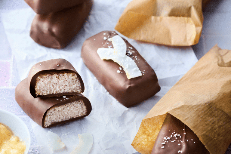 Barres à la banane façon Bounty