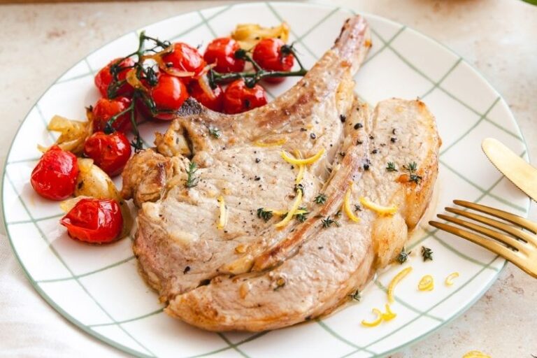 Côte de veau aux tomates