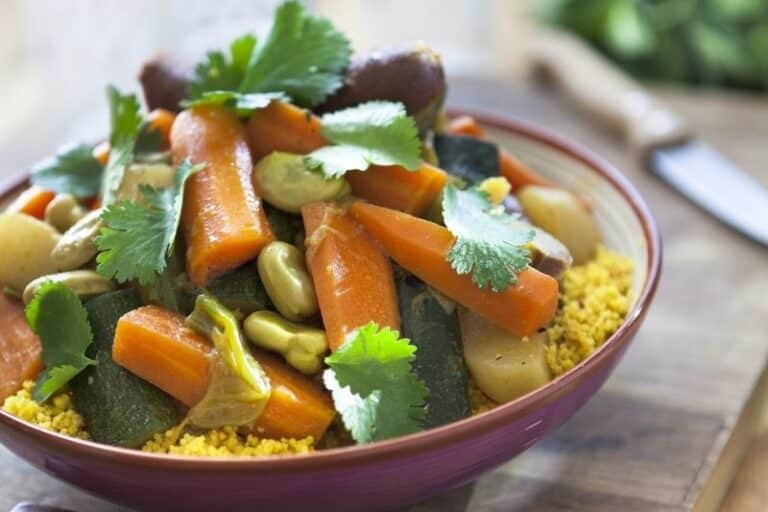 Couscous de légumes primeurs