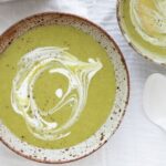 Crème d’asperges vertes glacée